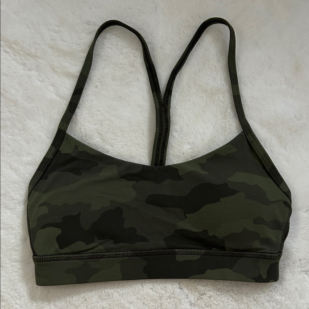 Lululemon Camo Sports Bra